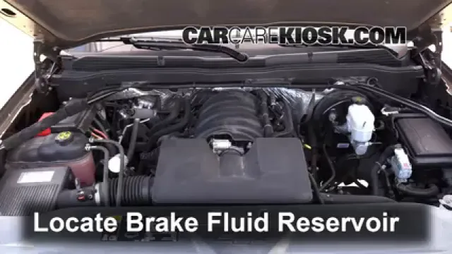 2015 Chevrolet Silverado 1500 LT 4.3L V6 FlexFuel Extended Cab Pickup Brake Fluid Add Fluid